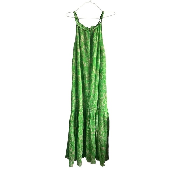 Nicholas MONICA DRESS - LEAF 60'S TONAL PAISLEYin Excellent Pre Loved Condition - Picture 2 of 7